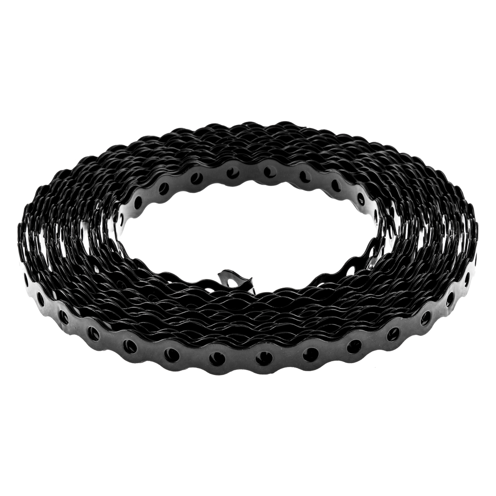 Image for All Round Band 12mm wide Black PVC Coated 10m Length