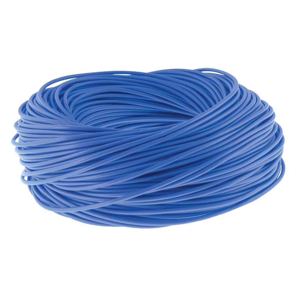 Image for PVC Over Sleeving 4mm Blue 100M