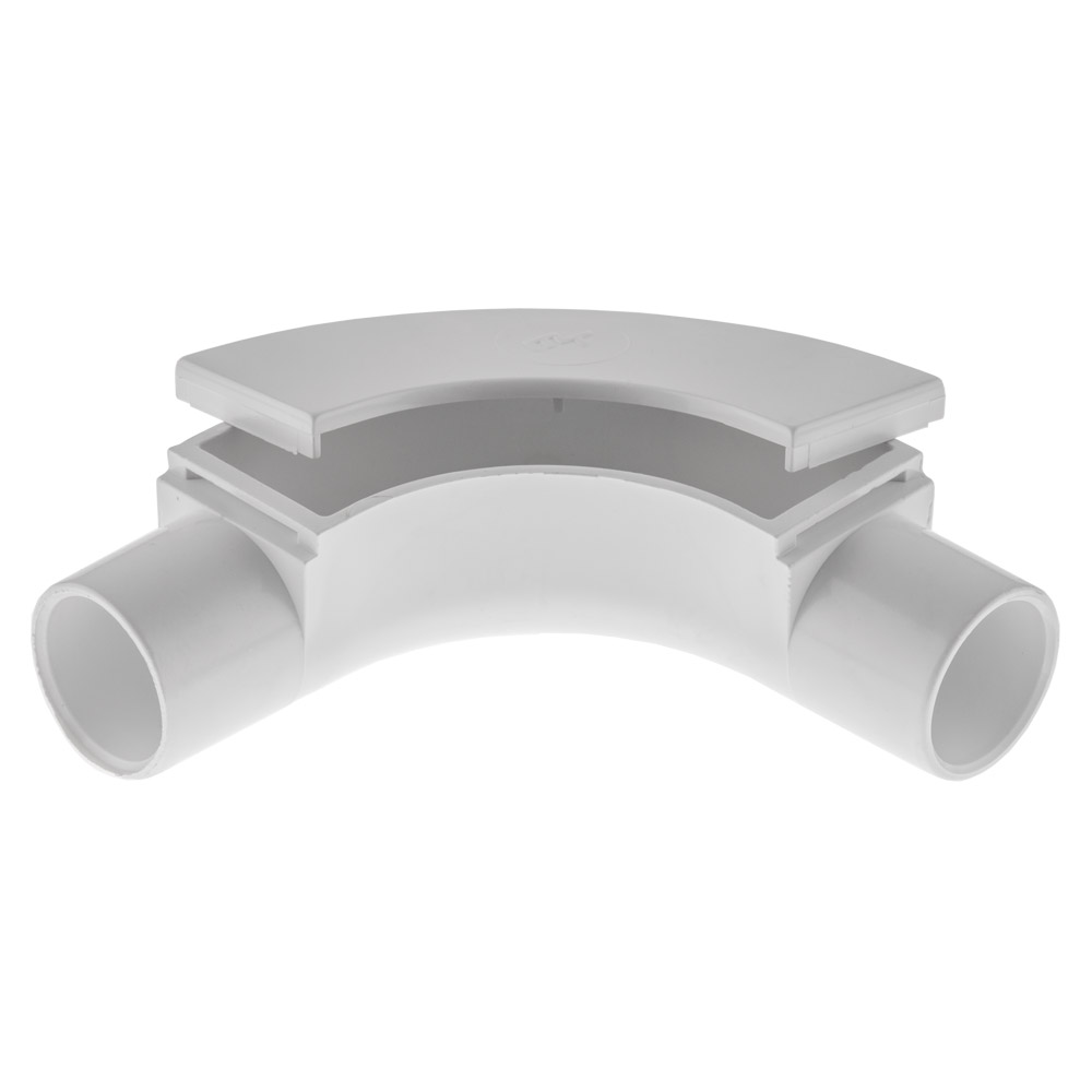 Image for Marshall Tufflex MIB2 20mm PVC Inspection Bend White