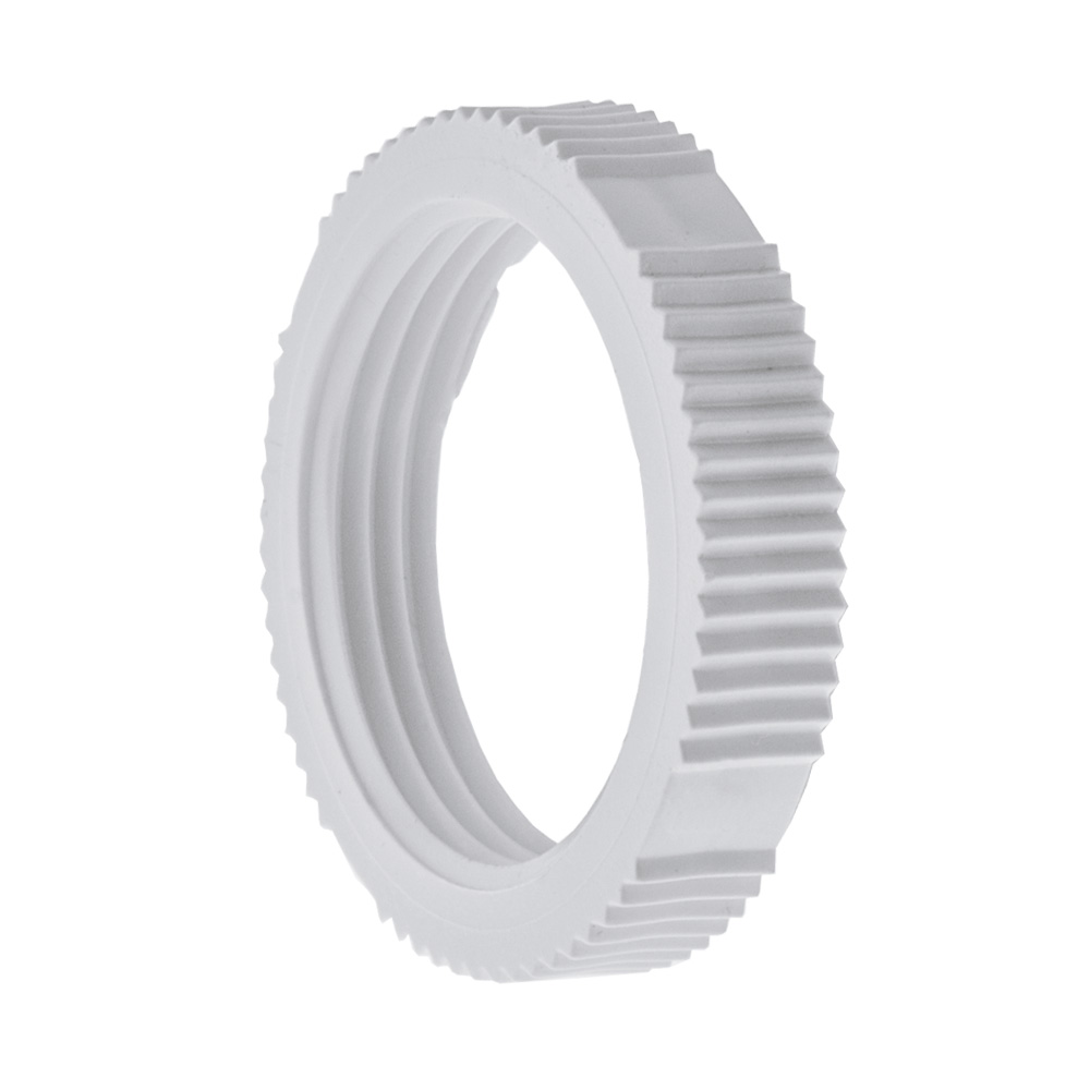 Image for Marshall Tufflex MLR3 25mm Plastic PVC Lockring White
