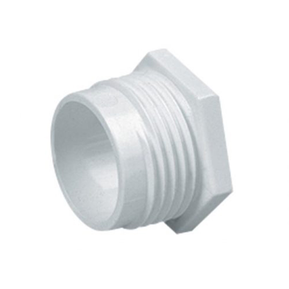 Image for Marshall Tufflex MMB2 20mm Plastic PVC Male Bush Screwed White