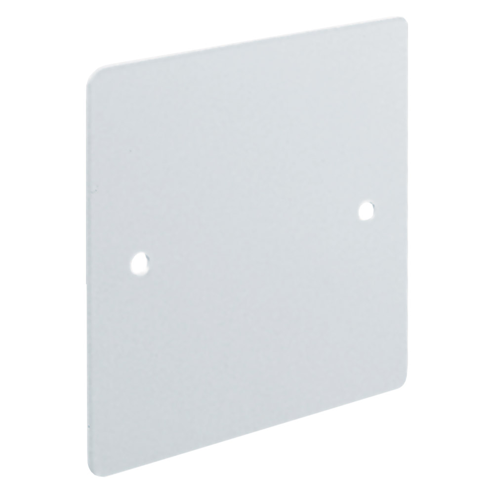 Image for Marshall Tufflex MSCP2 Flush Blank Plate 1 Gang White