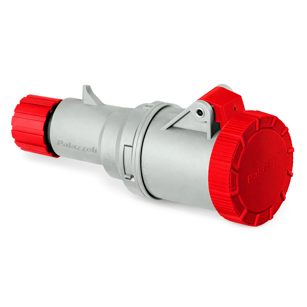 Image for Lewden Multimax 16A 5 Pin 415V Connector Red IP67