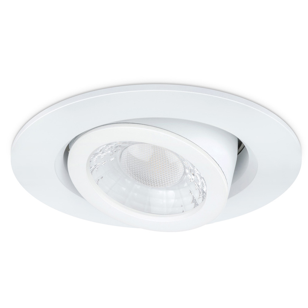 Image for JCC V50 Pro Tiltable Downlight Dimmable LED IP65 Fire-Rated White