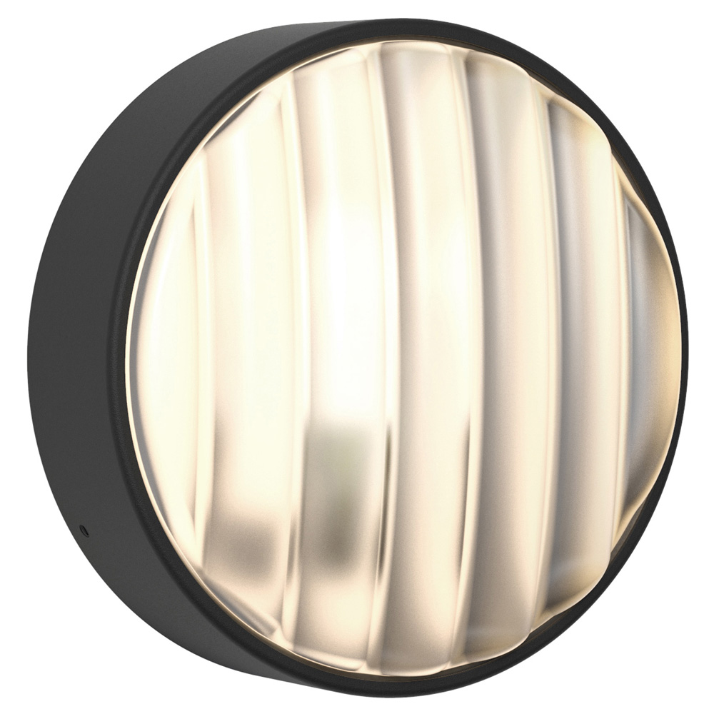Image for Astro Montreal Round 220 Wall Light Textured Black