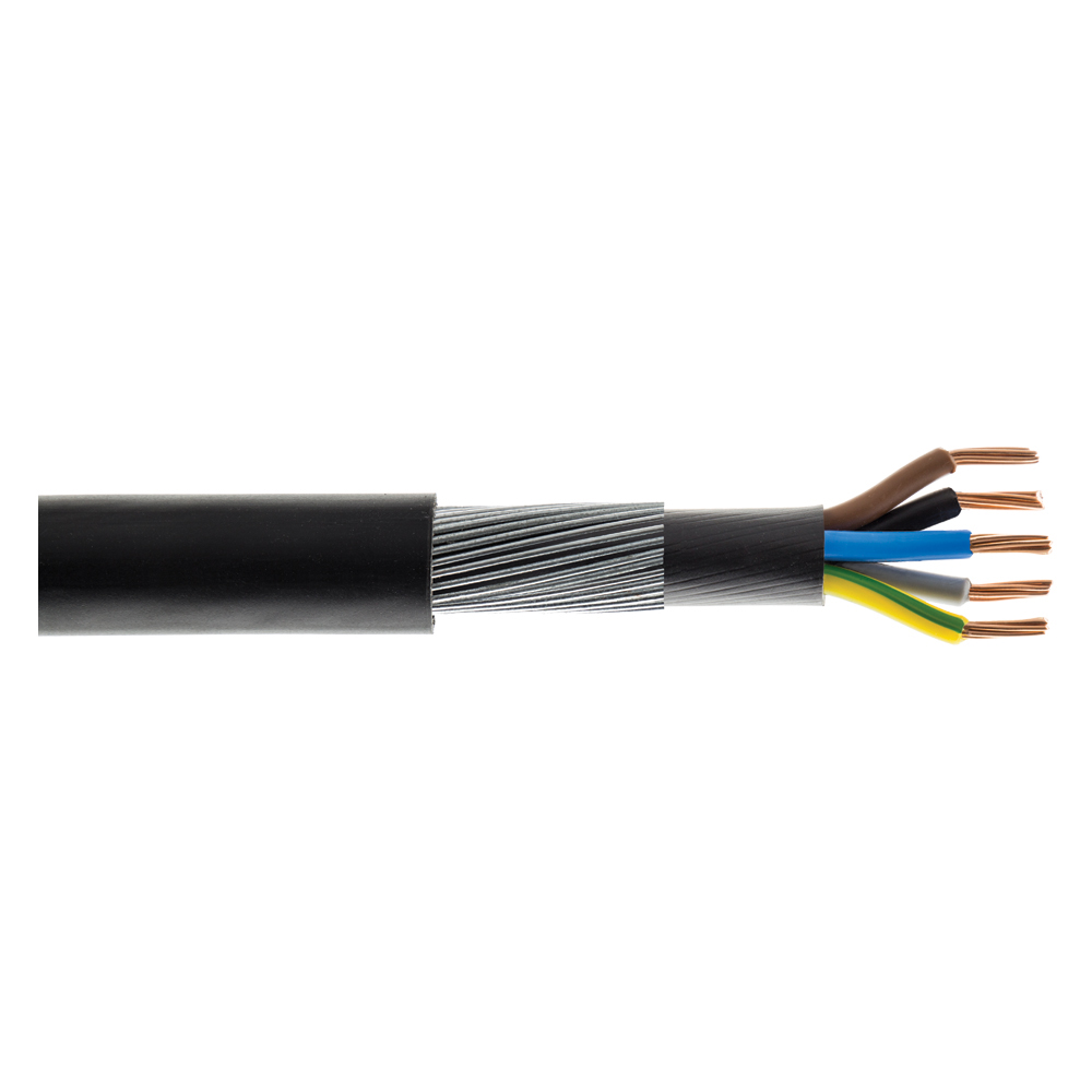 Image for 6945LSH LSZH 2.5mm 5 Core Armoured Cable 1M