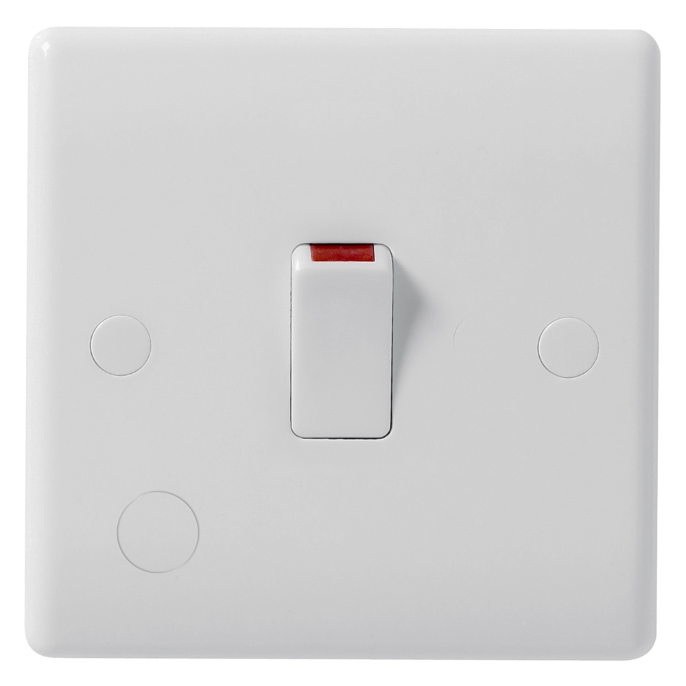 Image for BG Electrical 832 20A DP Switch Flex Out White
