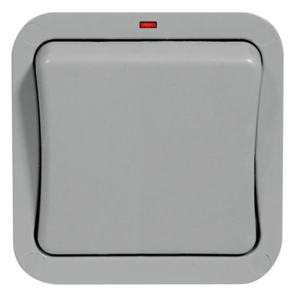 Image for BG Storm Outdoor Light Switch 1 Gang 2 Way 20AX IP66 WP12