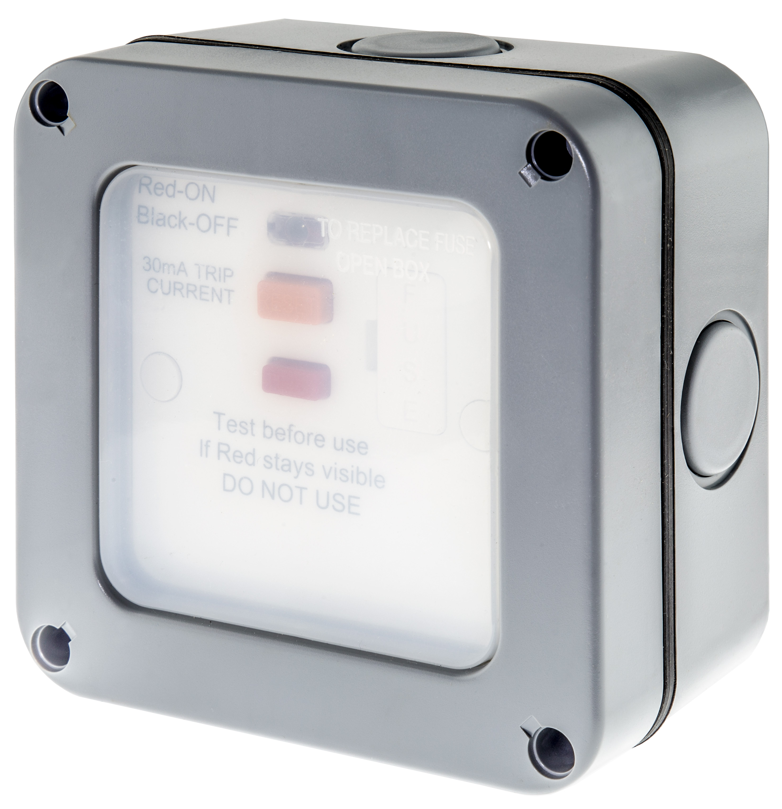 Image for BG Storm Outdoor RCD Fused Connection Unit with Neon WP55RCD