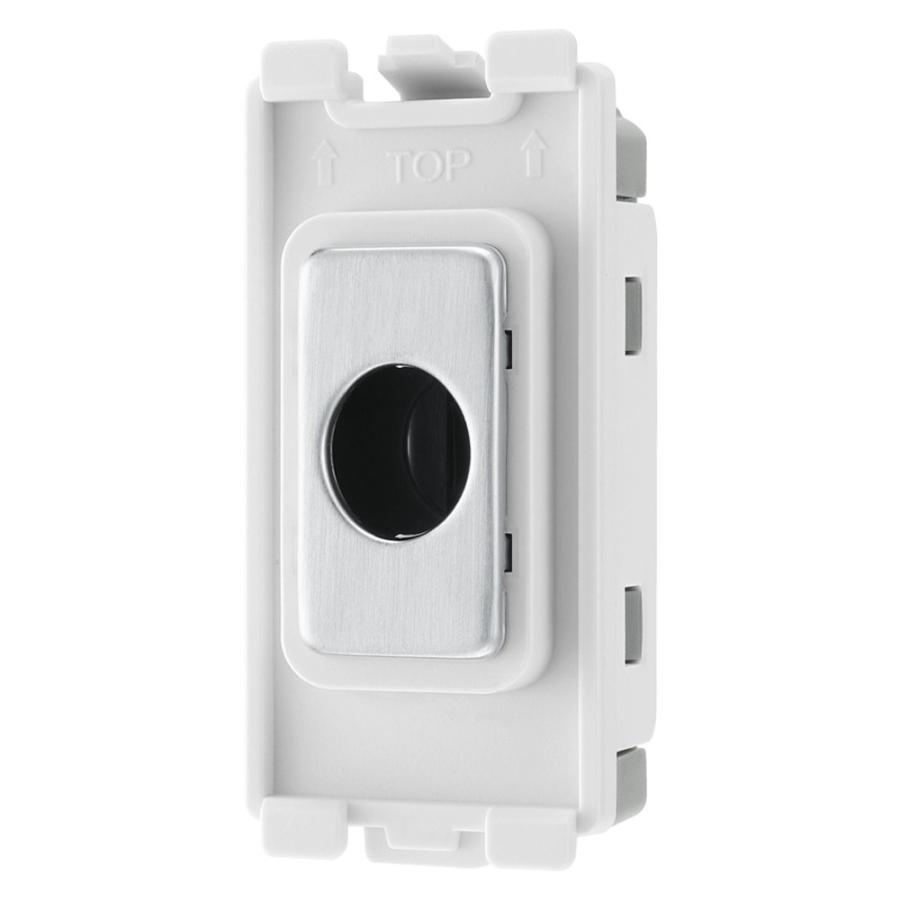 Image for BG Nexus Grid Flex Outlet RBSFLEX Brushed Steel