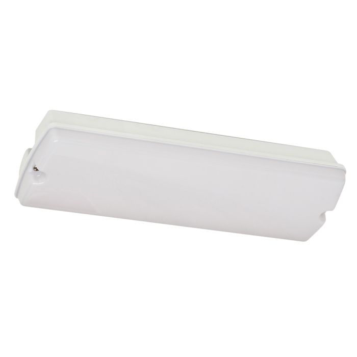 Robus LED Bulkhead 3 Hour Emergency 2.6W 60lm IP65 Maintained main product photo
