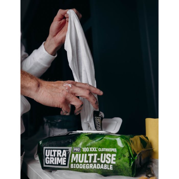 Ultragrime Pro Biodegradable Wipes