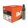 Spit C6-25 Pulsa Pins 25mm x500 with Gas Cartridge 057541