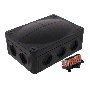 Wiska Combi 310 Junction Box Wago Terminal Block IP67 Black