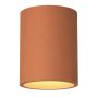 Astro Kos Round Downlight Concrete Terracotta