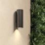 Astro Ava 200 Wall Light PVD Brushed Gunmetal IP44