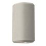 Astro Brixham Wall Light Twin Concrete Grey IP44