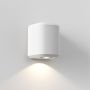 Astro Brixham Wall Light Concrete White IP44