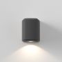 Astro Brixham Wall Light Concrete Charcoal IP44