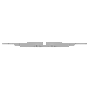 Wago 221-2502 Mounting Carrier 2-Way Screw Mount x5