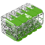 Wago 221-430 4mm 10-Way Connector 15 Pack