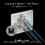 BG Electrical 832 20A DP Switch Flex Out White