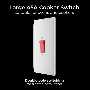 BG Electrical 873 45A DP Cooker Switch 2 Gang White