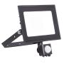 Ansell Eden 30W LED Floodlight PIR 4000K Black