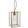 Astro Homefield 240 Pendant Light Natural Brass