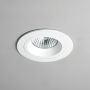 Astro Taro Round Downlight Recessed Matt White #