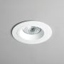Astro Taro Round Fire-Rated Downlight Recessed Matt White
