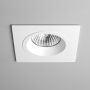 Astro Taro Square Fire-Rated Downlight Recessed Matt White