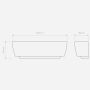 Astro Kyo Wall Light 60W Ceramic