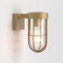 Astro Cabin Wall Light 60W Antique Brass IP44