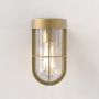 Astro Cabin Wall Light 60W Antique Brass IP44