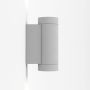 Astro Dartmouth Twin GU10 Wall Light Textured Grey