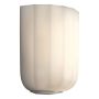 Astro Veo Wall Light Matt Nickel and White Glass