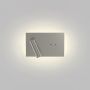 Astro Edge Mini LED Reading Light Matt Nickel