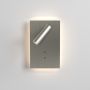 Astro Edge Mini LED Reading Light Matt Nickel
