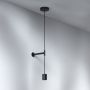 Astro Pendant Suspension Kit 3 Light Matt Black
