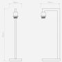 Astro Ravello Table Light Bronze