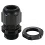 Black Nylon Cable Gland 20mm M20 Each