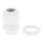 White Nylon Cable Gland 20mm M20 Each