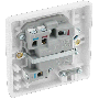 BG Electrical 851 Double Pole Switched Fused Spur Flex Outlet
