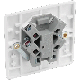BG Electrical 856 13A Unswitched Fused Spur Neon White