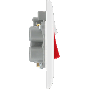 BG Electrical 871 45A DP Cooker Control Unit Socket White