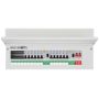 BG 16 Way Dual RCD Consumer Unit High Integrity Populated CF22D88P16