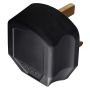 BG Electrical 13A Heavy Duty Plug Top 3 Pin Black