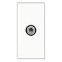 BG Electrical Euro EMSATW Satellite Female Screened Outlet White