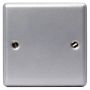BG Electrical MC504 Metalclad Blank Plate 1 Gang Grey